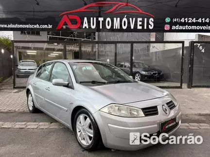 Renault MEGANE SEDAN DYNAMIQUE 1.6 16V HIFLEX na cor Prata em Curitiba / PR - 6936351