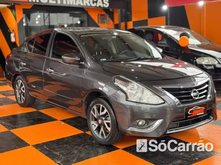 Nissan VERSA UNIQUE 1.6 16V FLEXSTART na cor Cinza em Ponta Grossa / PR - 6908407