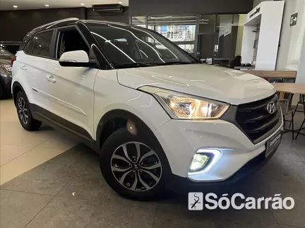 Hyundai CRETA ACTION 1.6 16V AT6 na cor Branca em Londrina / PR - 6771875