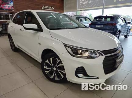Chevrolet ONIX PREMIER 1.0 TB 12V AT6 na cor Branca em Londrina / PR - 6922423