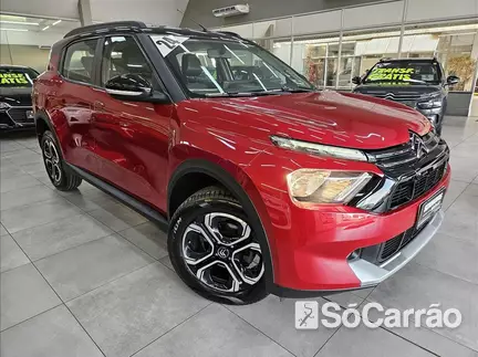 Citroen C3 AIRCROSS SHINE 1.0 T200 CVT na cor Vermelha em Londrina / PR - 6940424