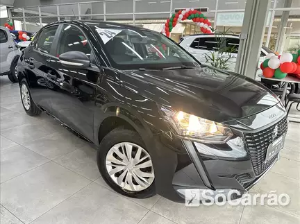 Peugeot 208 LIKE 1.0 MT na cor Preta em Londrina / PR - 6959044