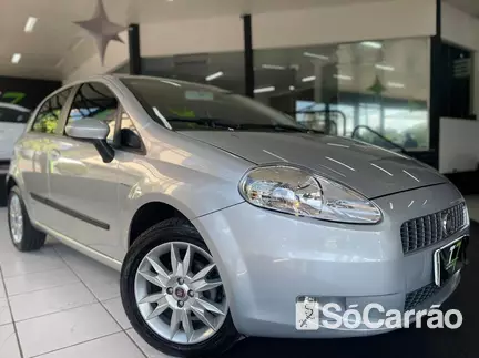 Fiat PUNTO ESSENCE 1.6 16V DUAL na cor Prata em Londrina / PR - 6777046