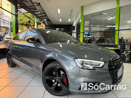 Audi A3 SEDAN PRESTIGE PLUS 1.4 16V TFSI TIP na cor Cinza em Londrina / PR - 6913556