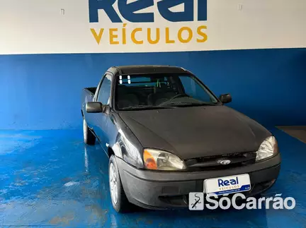 Ford COURIER L 1.6MPI na cor Preta em Ponta Grossa / PR - 6771305