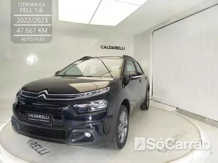 Citroen C4 CACTUS FEEL 1.6 16V AT na cor Preta em Londrina / PR - 6473769