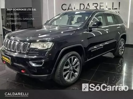 JEEP GRAND CHEROKEE LIMITED 4X4 3.6 V6 na cor Preta em Londrina / PR - 6719510