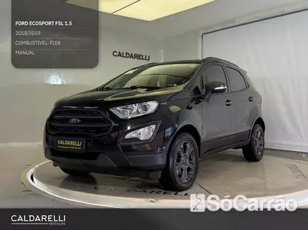 Ford ECOSPORT FREESTYLE 1.5 12V na cor Preta em Londrina / PR - 6816162