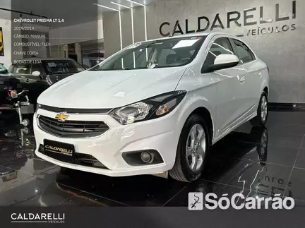 Chevrolet PRISMA LT 1.4 8V MT6 ECO na cor Branca em Londrina / PR - 6881210