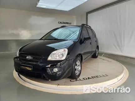 KIA CARENS EX 2.0 16V AT na cor Preta em Londrina / PR - 6921448