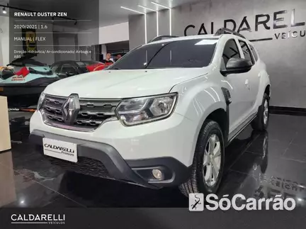 Renault DUSTER ZEN 1.6 16V SCE MT6 na cor Branca em Londrina / PR - 6933828