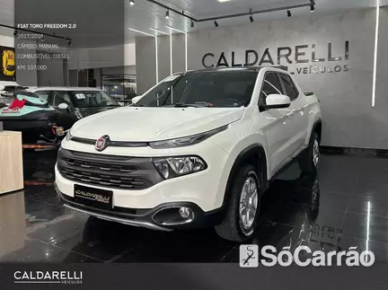 Fiat TORO FREEDOM 4X4 2.0 16V na cor Branca em Londrina / PR - 6974801