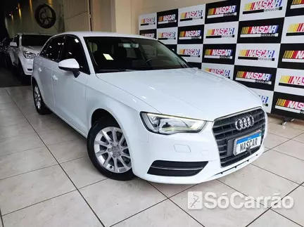 Audi A3 SPORTBACK 1.4 16V TFSI S TRONIC na cor Branca em Londrina / PR - 6729982