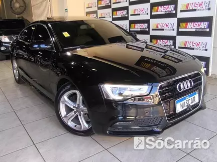 Audi A5 SPORTBACK ATTRACTION 1.8 16V TFSI MULT na cor Preta em Londrina / PR - 6925947