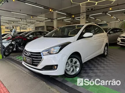 Hyundai HB20S COMFORT PLUS 1.6 16V AT na cor Branca em Londrina / PR - 6759720