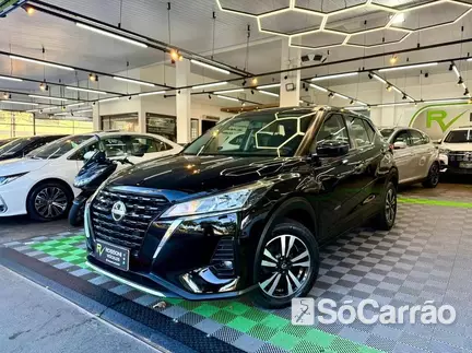 Nissan KICKS ACTIVE 1.6 16V CVT na cor Preta em Londrina / PR - 6763014