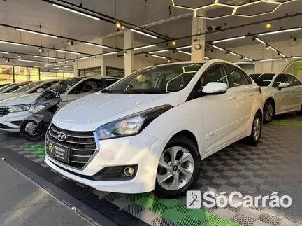 Hyundai HB20S PREMIUM 1.6 16V AT na cor Branca em Londrina / PR - 6775258
