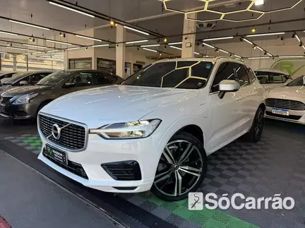 Volvo XC60 INSCRIPTION T8 DRIVE-E HYBRID AWD 4X4 2.0 BI-TB AT8 na cor Branca em Londrina / PR - 6838035
