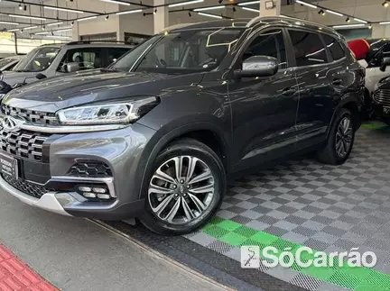 Chery TIGGO 8 1.6 16V TGDI na cor Cinza em Londrina / PR - 6866288
