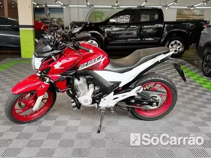 Honda CB TWISTER 250 ABS FLEXONE na cor Vermelha em Londrina / PR - 6905575