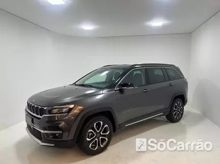 JEEP COMMANDER LIMITED T270 4X2 1.3 AT na cor Cinza em Londrina / PR - 6928515