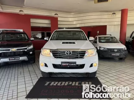 Toyota HILUX CD SRV 4X4 3.0 TB-IC 16V AT na cor Branca em Londrina / PR - 6831634