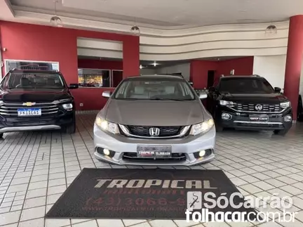 Honda CIVIC LXR 2.0 16V AT5 na cor Cinza em Londrina / PR - 6914813