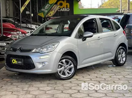 Citroen C3 TENDANCE 1.5 8V na cor Prata em Curitiba / PR - 6669610