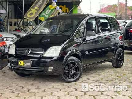 Chevrolet MERIVA MAXX 1.8 8V FLEXPOWER na cor Preta em Curitiba / PR - 6708545
