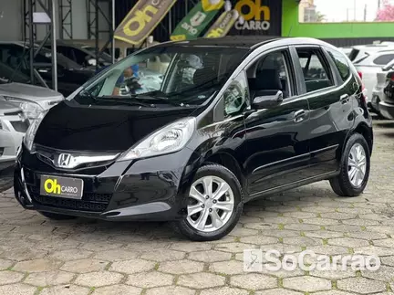 Honda FIT LX 1.4 16V AT na cor Preta em Curitiba / PR - 6731594
