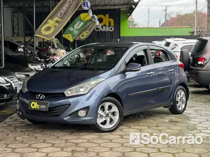 Hyundai HB20 PREMIUM 1.6 16V AT na cor Azul em Curitiba / PR - 6741541