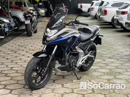 Honda NC 750X ABS na cor Azul em Curitiba / PR - 6754361