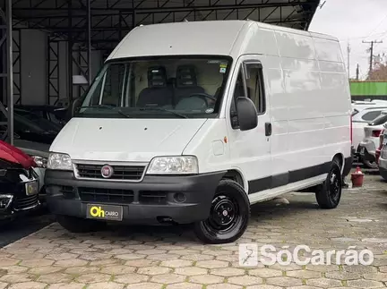 Fiat DUCATO MAXICARGO CHASSI LONGO 2.3 TB-IC na cor Branca em Curitiba / PR - 6755833