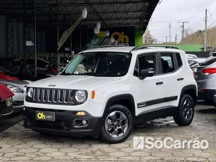 JEEP RENEGADE (AUDIO BOOSTER) 1.8 16V AT6 na cor Branca em Curitiba / PR - 6761213