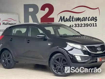 KIA SPORTAGE LX 4X2 2.0 16V MT na cor Preta em Ponta Grossa / PR - 6734969