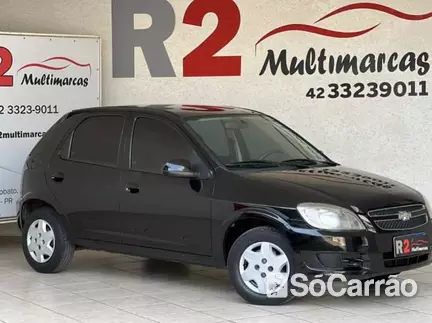 Chevrolet CELTA LT 1.0 VHC-E 8V FLEXPOWER na cor Preta em Ponta Grossa / PR - 6903963