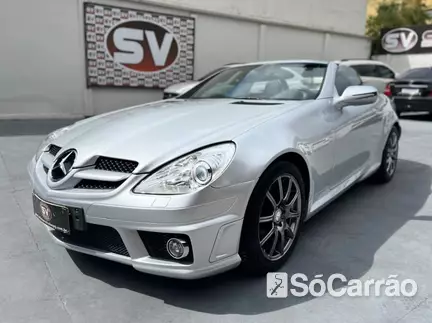 Mercedes SLK 200 KOMPRESSOR 1.8 na cor Prata em Ponta Grossa / PR - 6551035