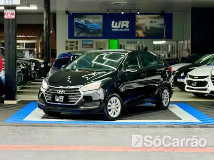 Hyundai HB20S PREMIUM 1.6 16V AT6 na cor Preta em Londrina / PR - 6755258