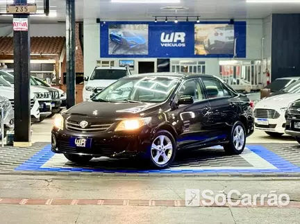 Toyota COROLLA GLI 1.8 16V CVT na cor Preta em Londrina / PR - 6775344