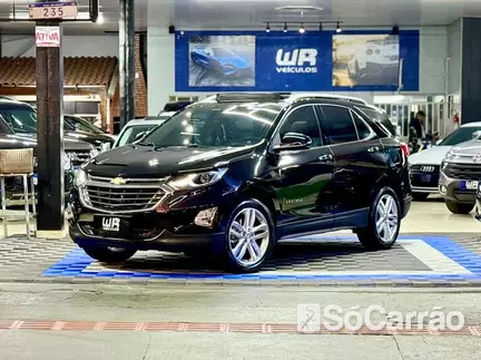 Chevrolet EQUINOX PREMIER 2.0 16V TB AT9 na cor Preta em Londrina / PR - 6842141