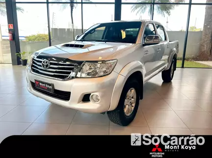 Toyota HILUX CD SRV 4X4 3.0 TB-IC 16V AT na cor Prata em Ponta Grossa / PR - 6697464