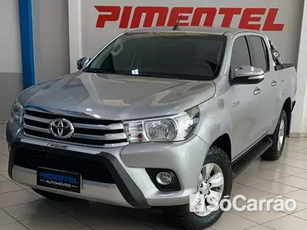 Toyota HILUX CD SRV 4X4 2.8 TB AT na cor Prata em Ponta Grossa / PR - 6940790