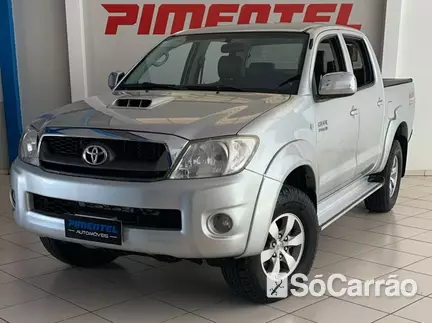 Toyota HILUX CD SRV 4X4 3.0 TB-IC 16V AT na cor Prata em Ponta Grossa / PR - 6948760