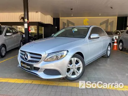 Mercedes C 180 1.6 16V TB na cor Prata em Londrina / PR - 6925510