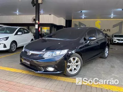Honda CIVIC EXS 1.8 16V AT na cor Preta em Londrina / PR - 6974821