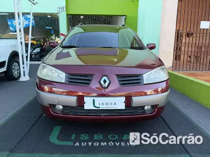 Renault MEGANE GRAND TOUR DYNAMIQUE 2.0 16V AT na cor Vermelha em Londrina / PR - 6839344
