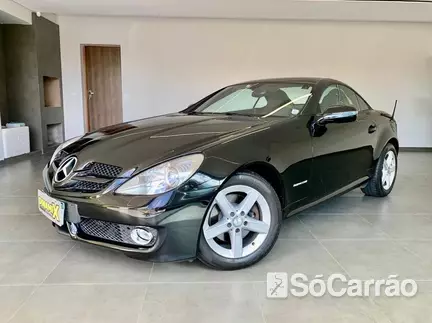 Mercedes SLK 200 CGI 1.8 na cor Preta em Curitiba / PR - 6374135