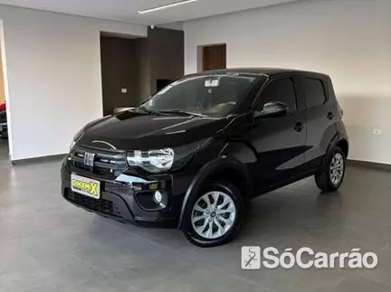 Fiat MOBI LIKE 1.0 8V na cor Preta em Curitiba / PR - 6825720