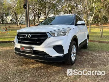Hyundai CRETA ACTION 1.6 16V AT6 na cor Branca em Londrina / PR - 6907684