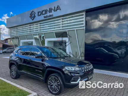 JEEP COMPASS LIMITED 4X4 2.0 TB AT9 na cor Preta em Sao Mateus do Sul / PR - 6480912